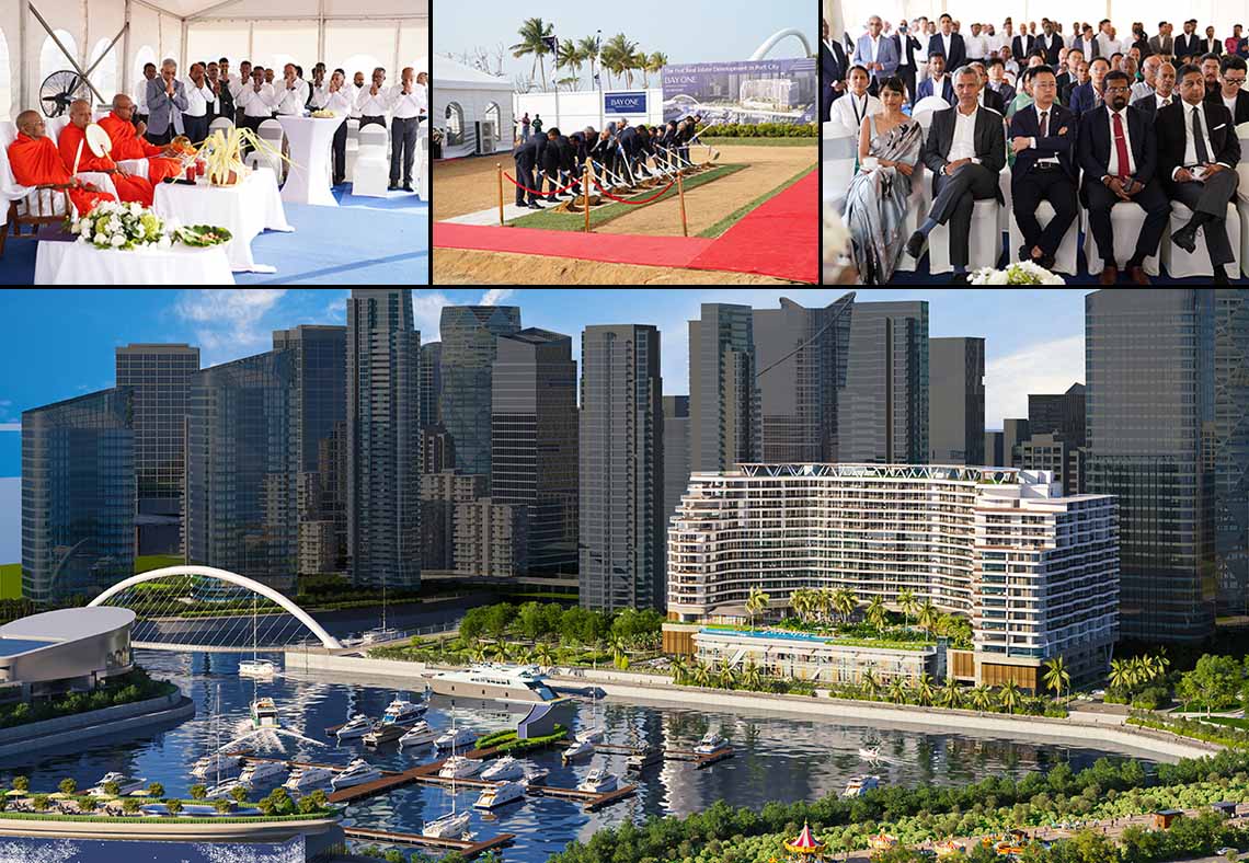 Port City Colombo Moves into Active Development as its First Residential Project Breaks Ground